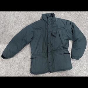 Vintage Mountain Hardwear goose  Down Insulated Jacket Size M large green puffer